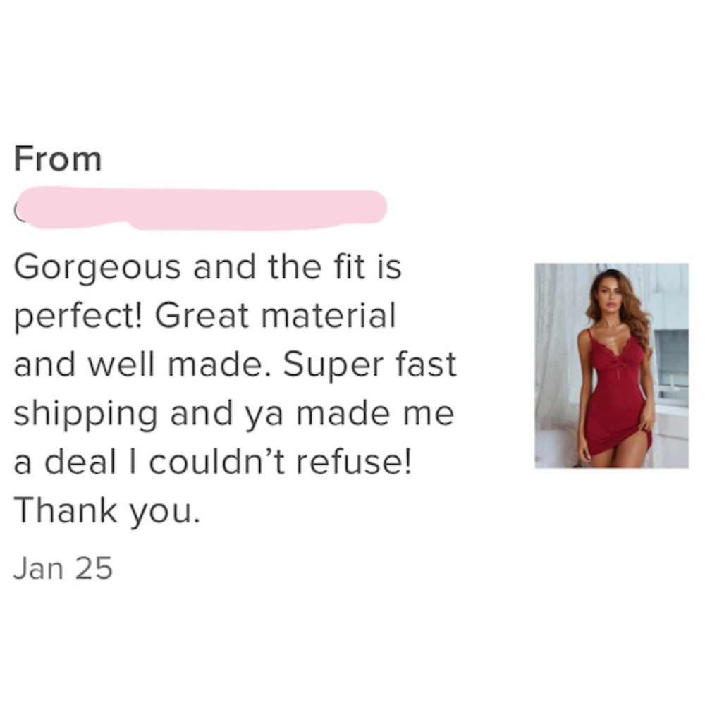 Lace Detail Burgundy Cami Night Slip Dress - Picture 9 of 11